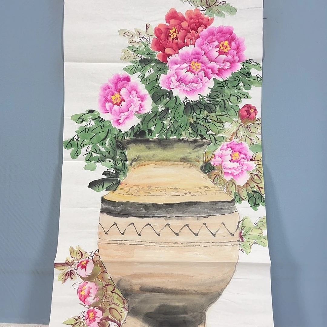 国画1103 牡丹一如您的