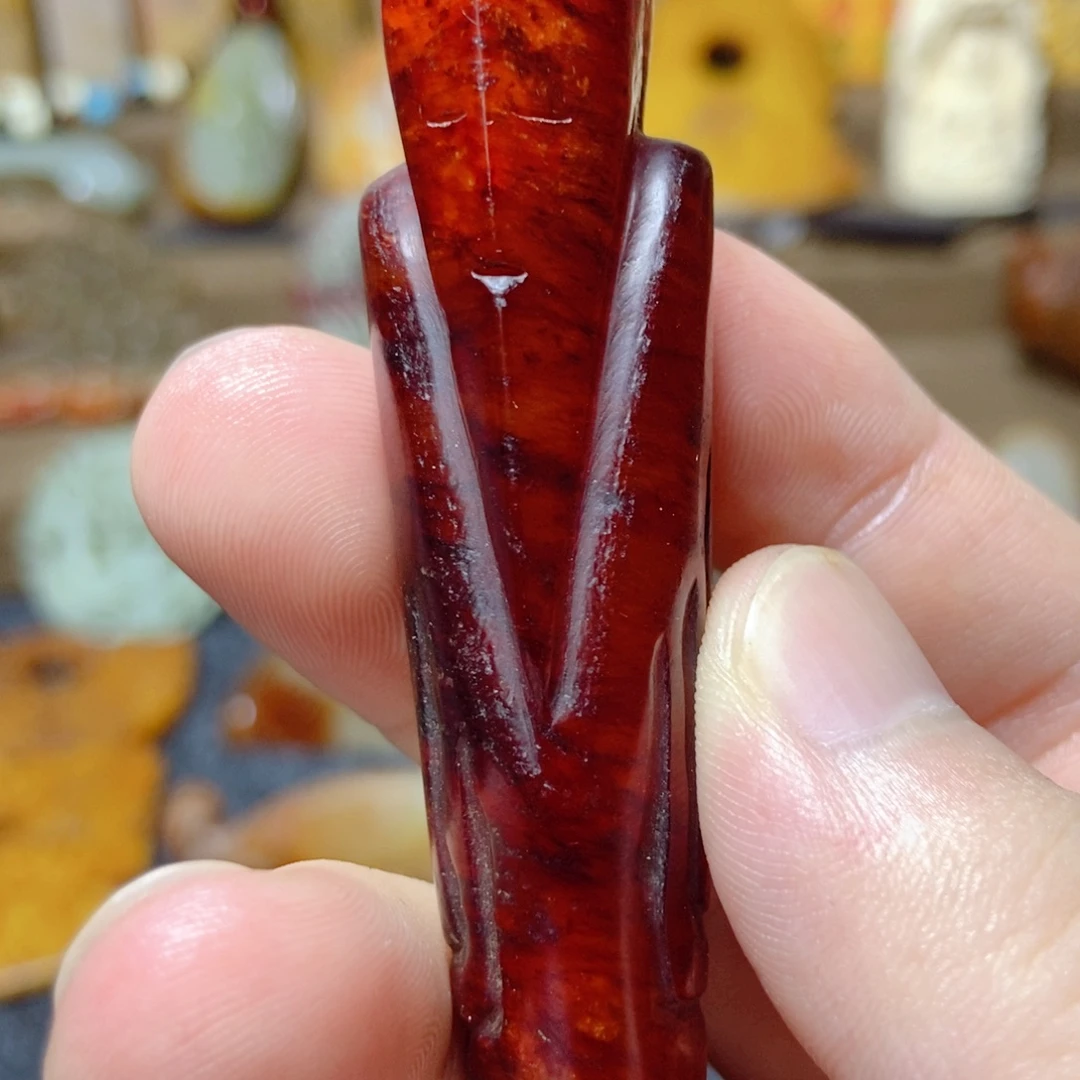 白玉菩提吊坠收藏