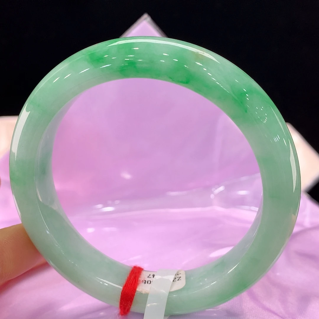 翡翠未镶嵌手镯0147