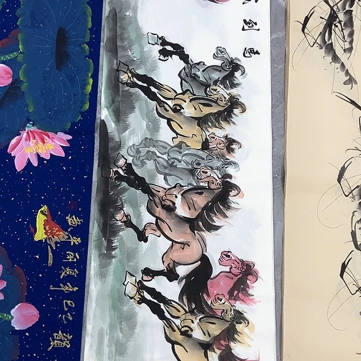 小周画廊的直播间