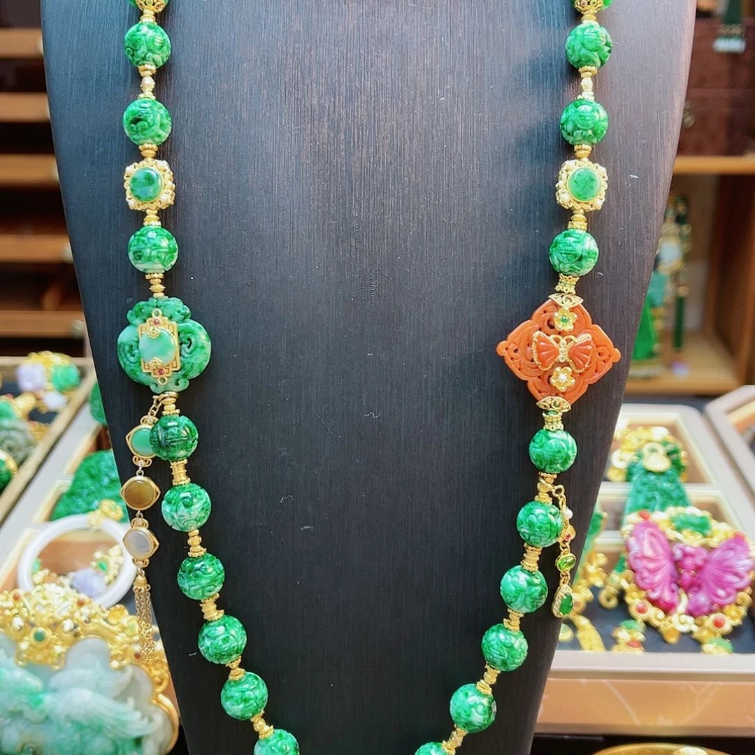 颈饰合金翡翠48小时鉴赏期