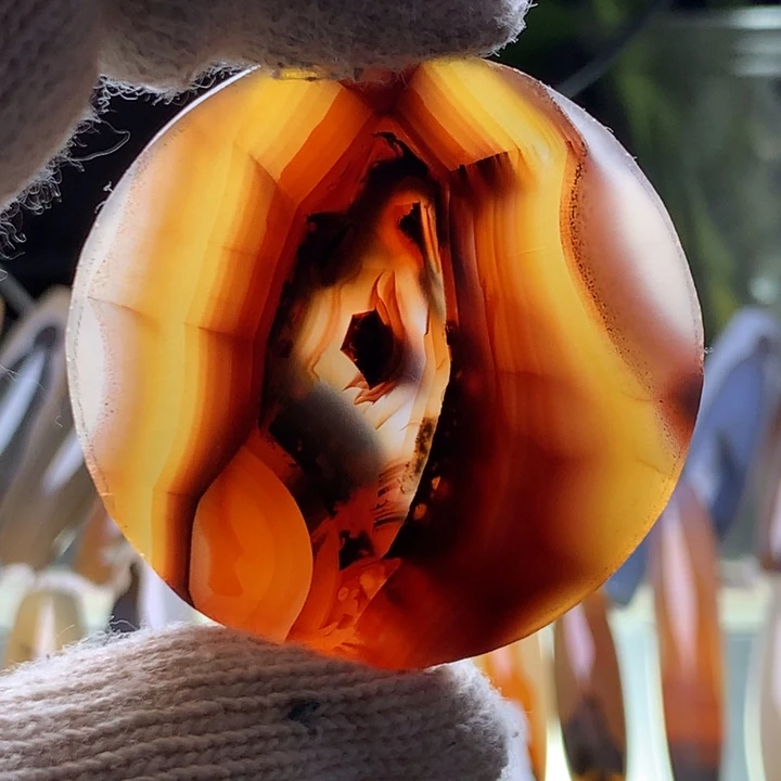 玛瑙/玉髓颈饰未镶嵌191