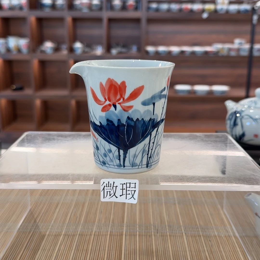 釉下彩纯手绘微瑕