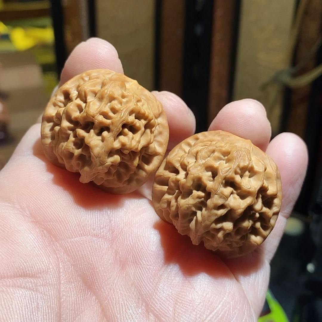 文玩核桃把件35秦闷