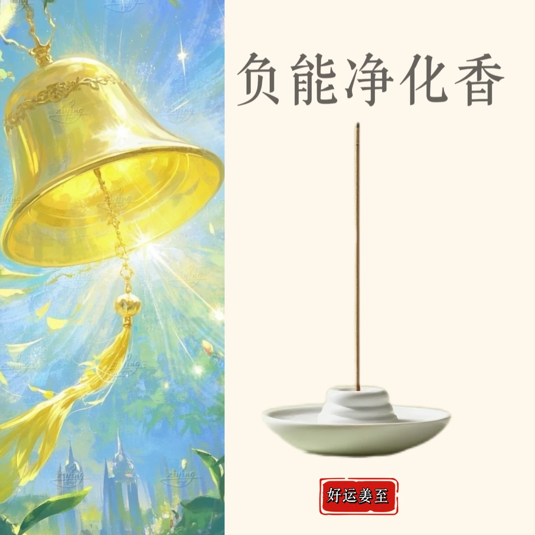好运姜至【负能净化】纯天然线香