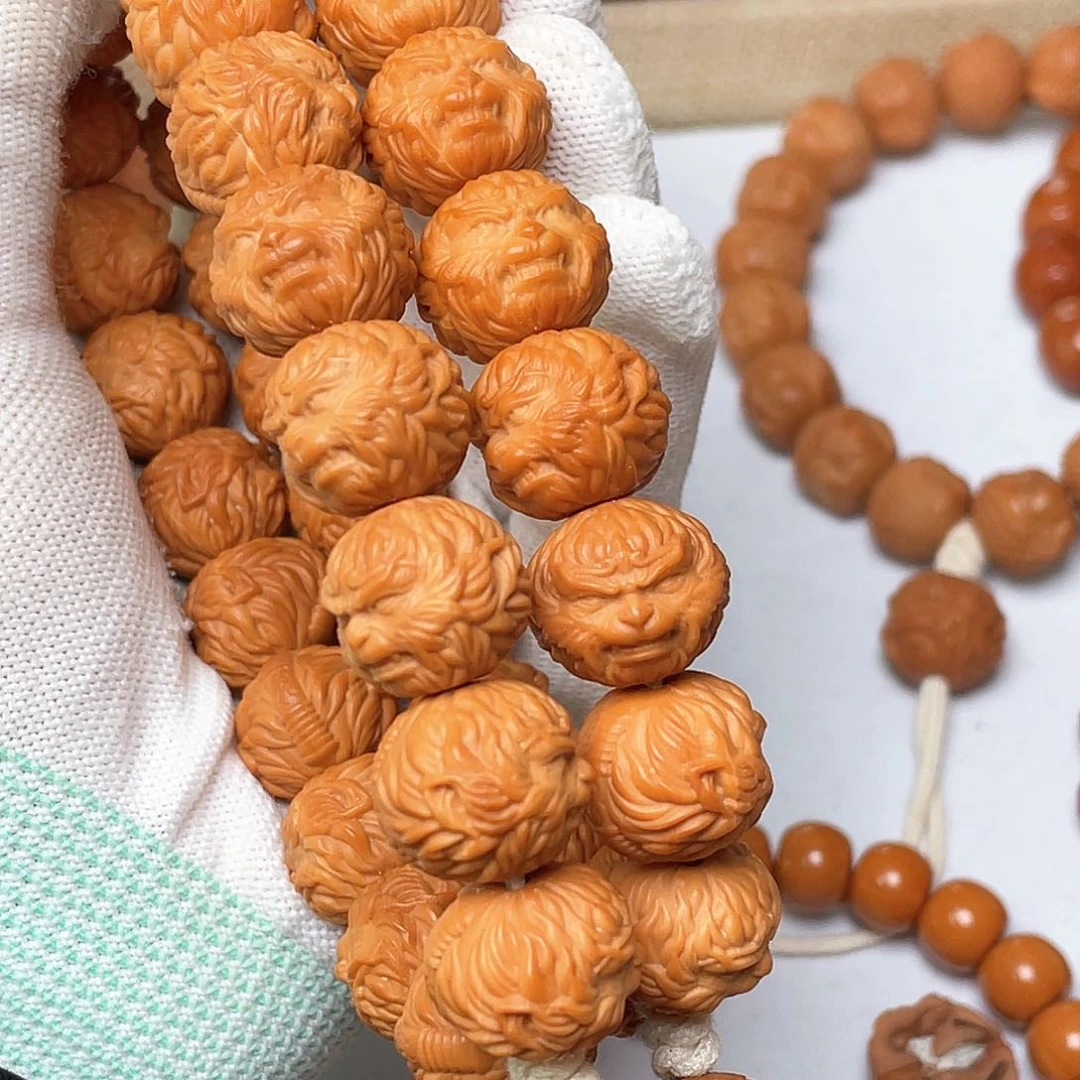 手串猴头核桃戒**烟悟空16