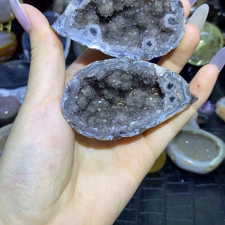 未镶嵌珠宝半成品水晶聚宝盆