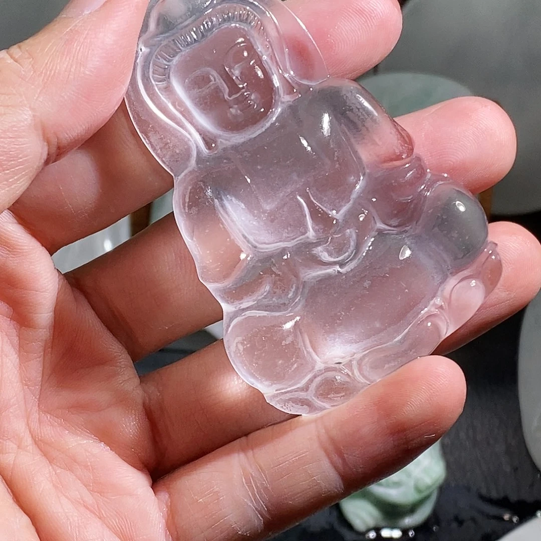 远***方未镶嵌纯天然定制石英质玉纯天然俄料