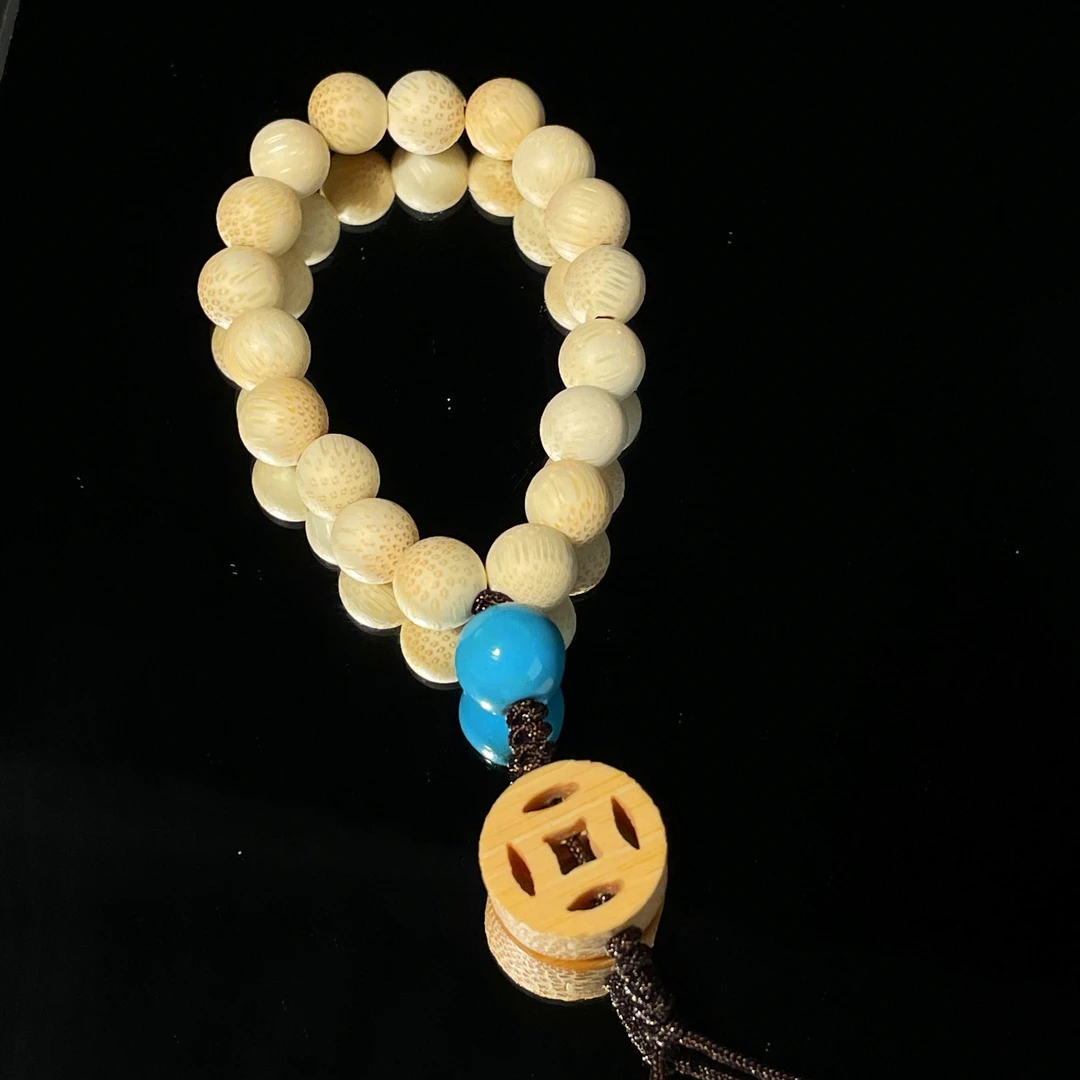 【竹棠】实心竹雕单配饰内有十款可选择新人浮力必拍