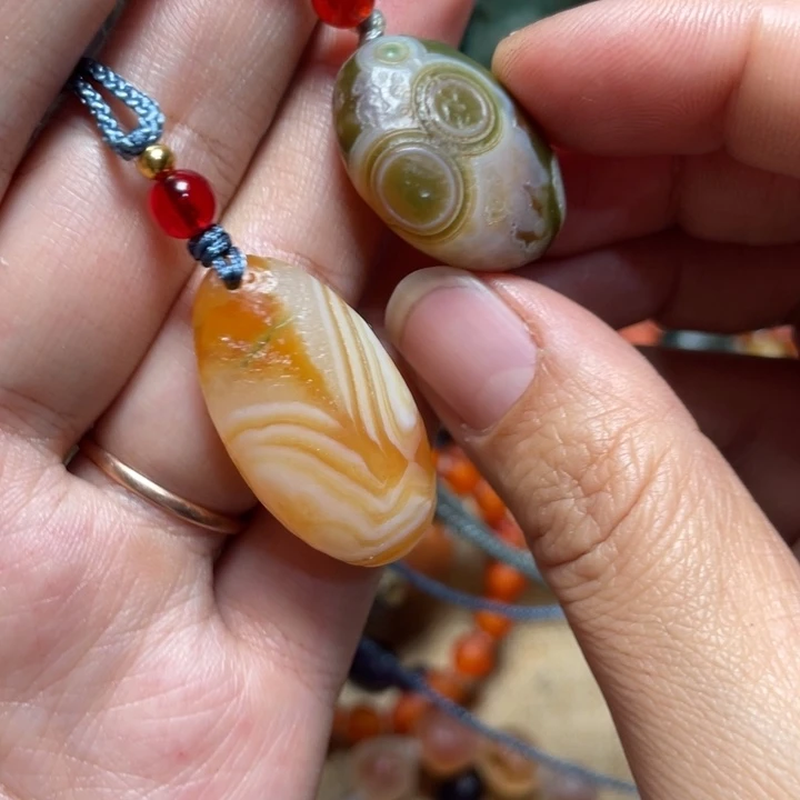 玛瑙/玉髓合金手链
