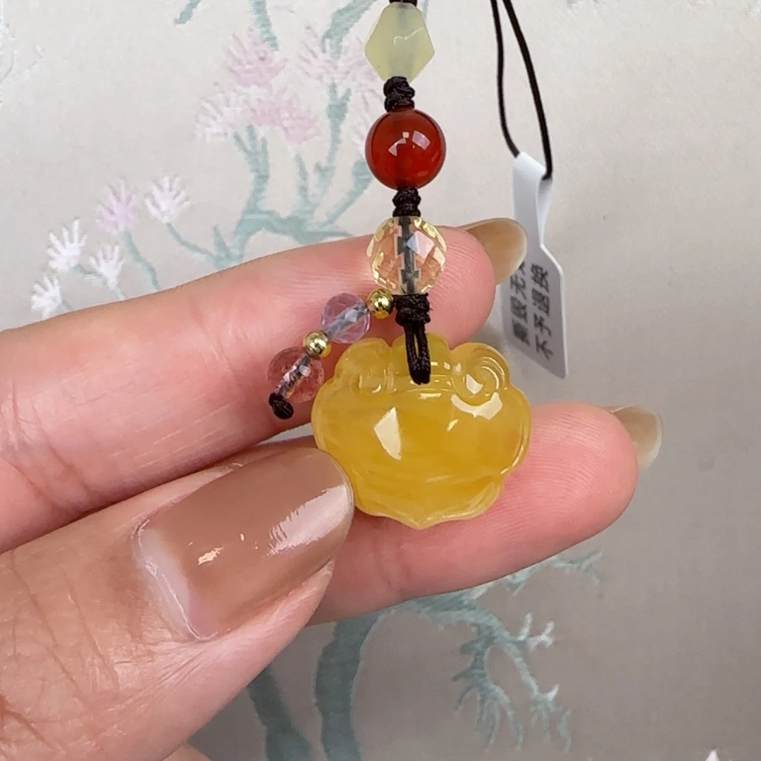 蜜蜡吊坠(赠链)未镶嵌