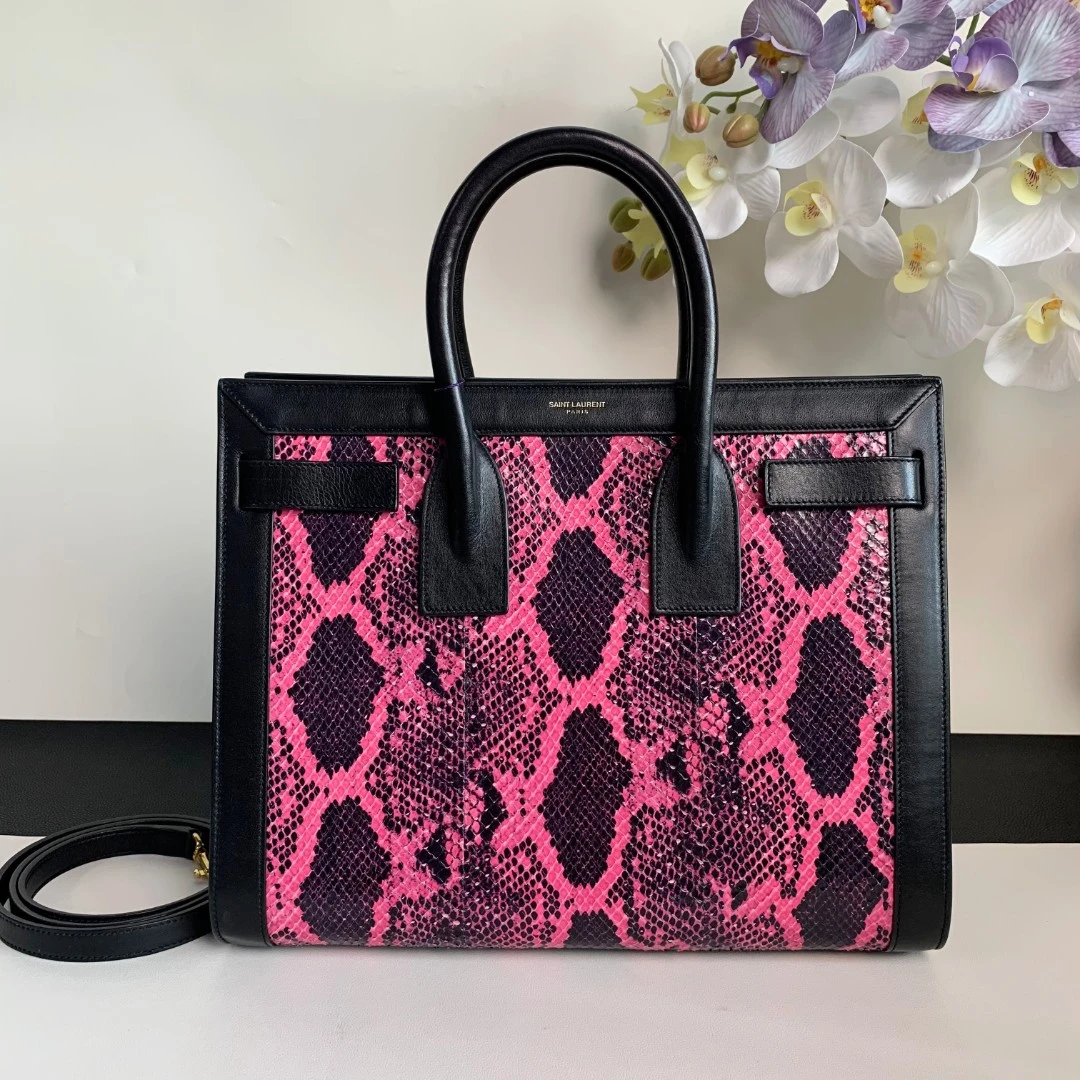 95新 YSL/圣罗兰 【98新】ysl sac 蛇皮稀有皮