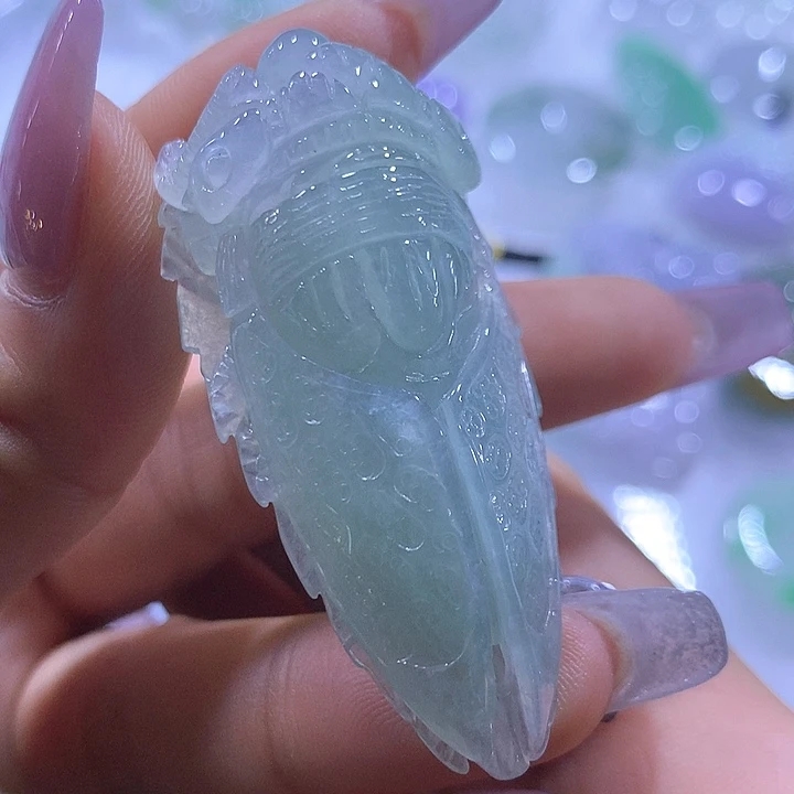 翡翠未镶嵌颈饰天然翡翠A货吊坠