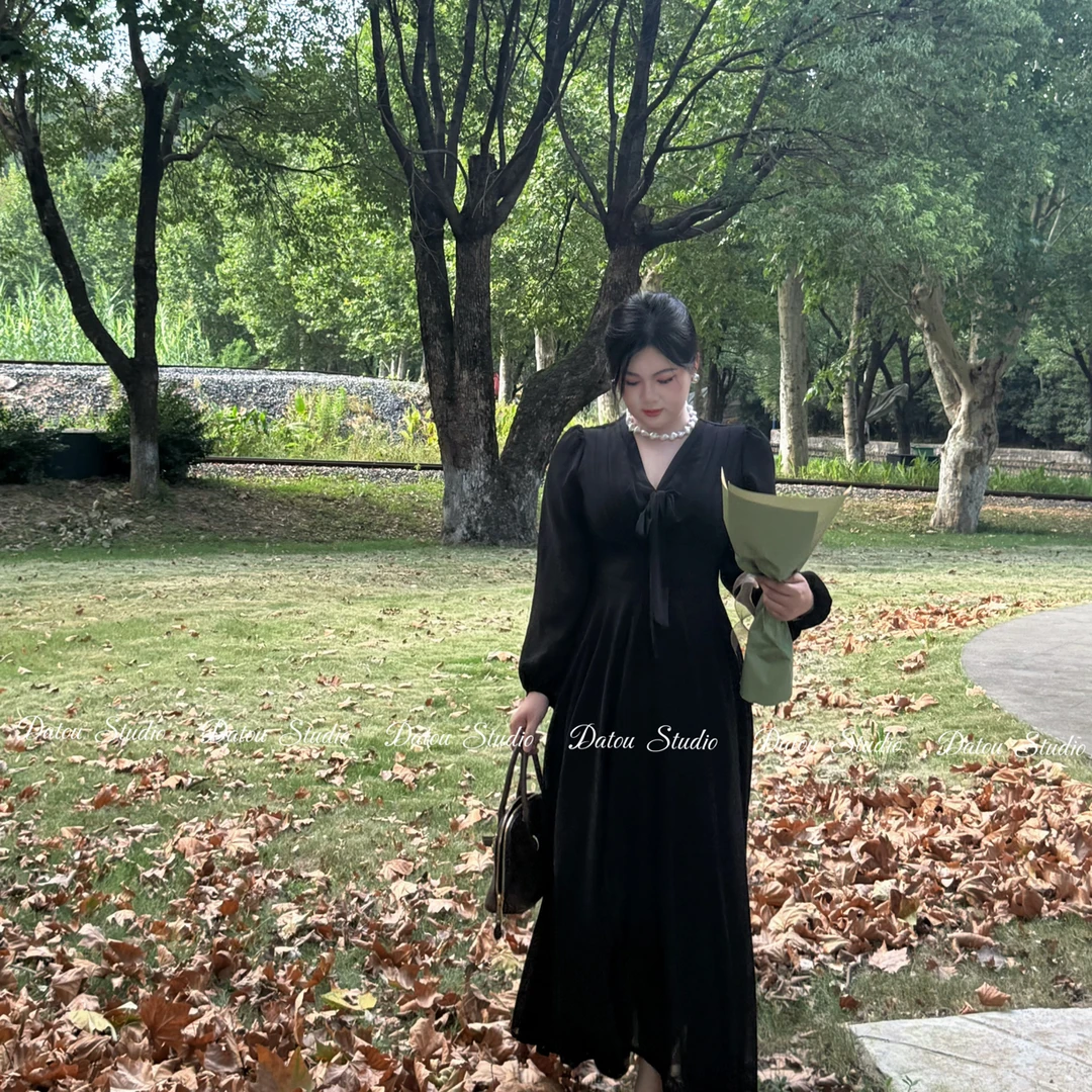 DATOO【古早女主】微胖mm大码2025年气质温柔显白显瘦连衣裙