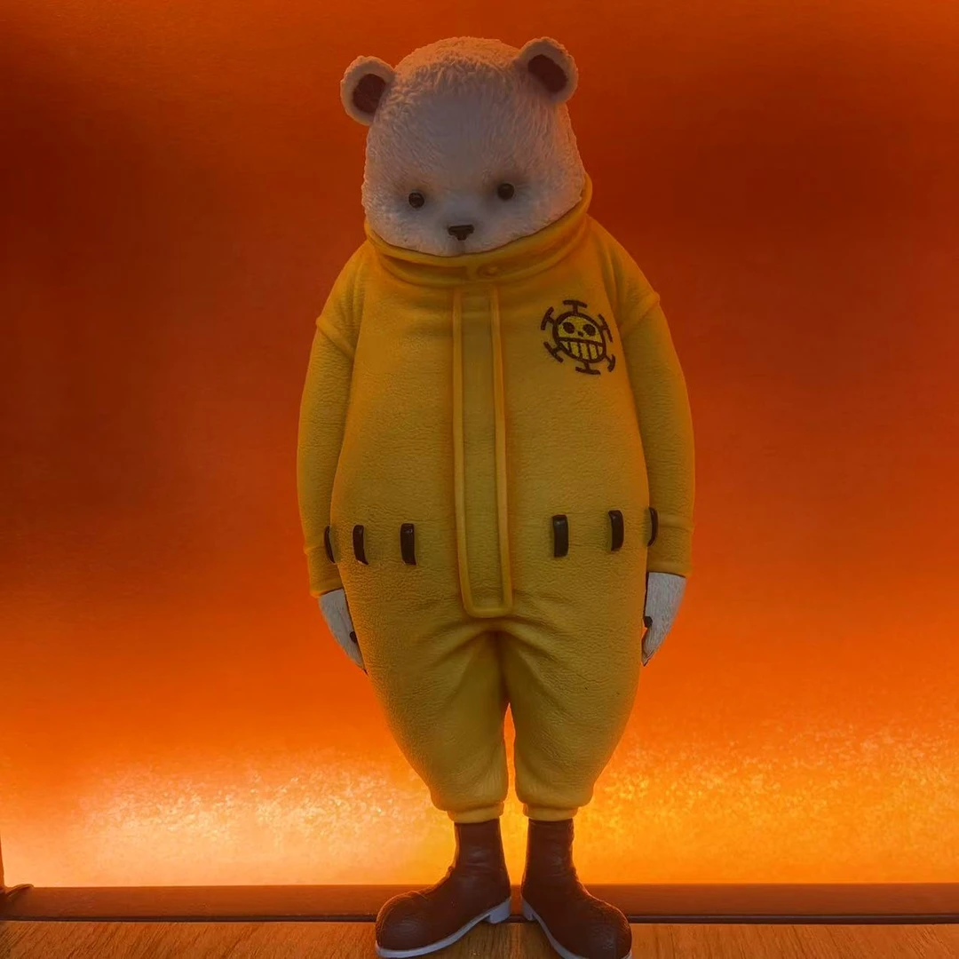 【PF严选】海贼王道歉贝波熊25cm 颓废熊 手办摆件