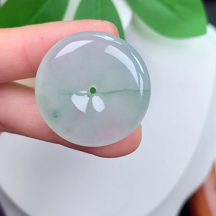 颈饰未镶嵌翡翠28.2-6.2mm