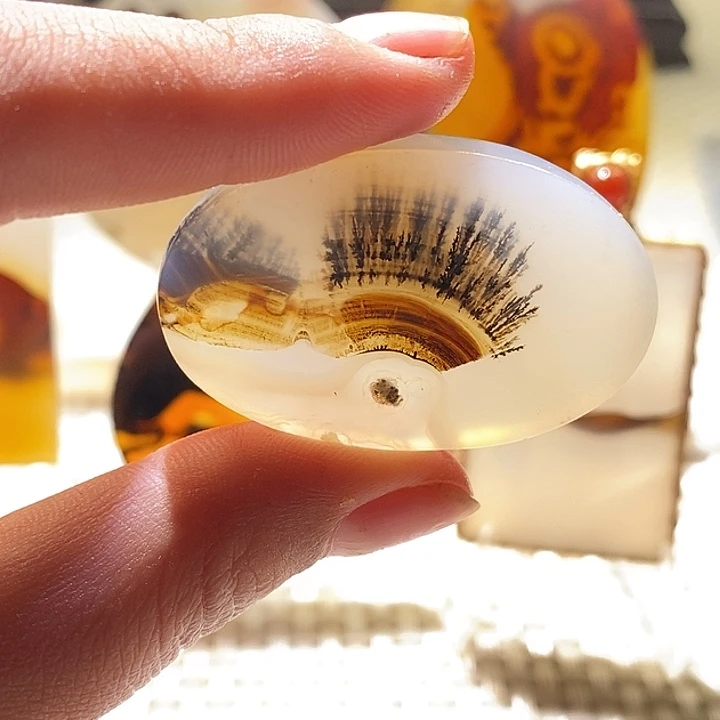 玛瑙/玉髓未镶嵌颈饰