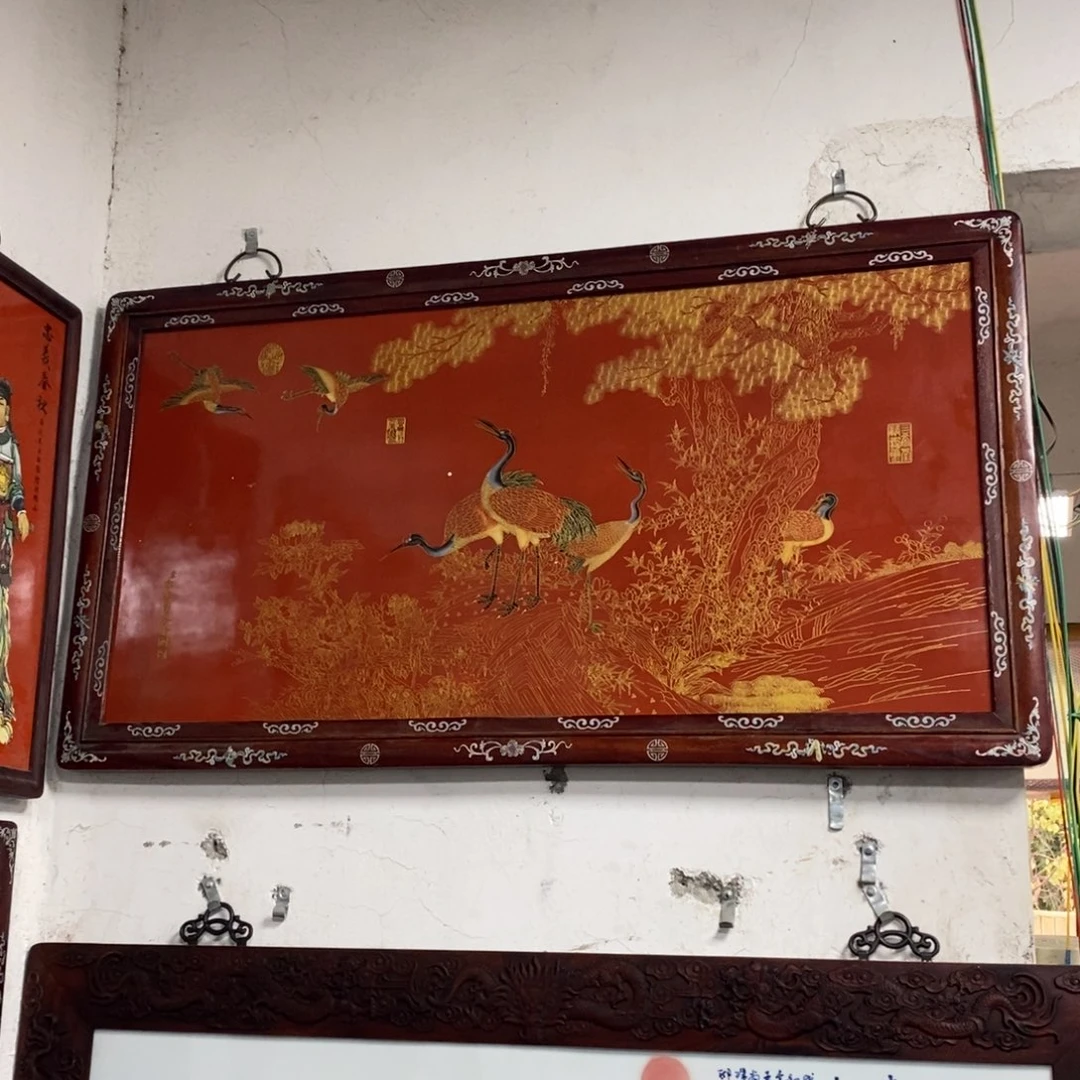 瓷片1.2*66*1景德镇瓷板画柴窑烧制