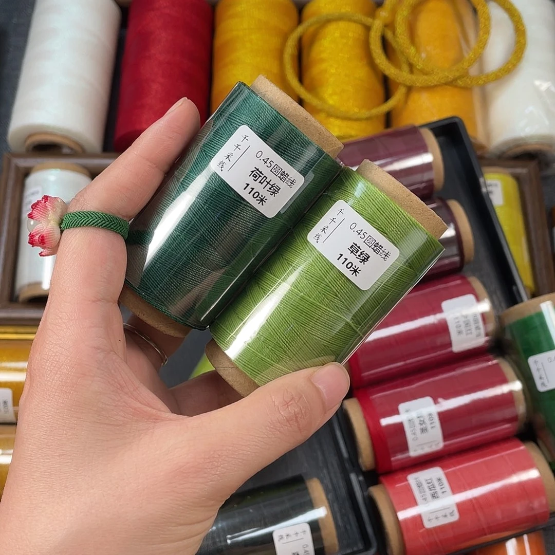 聚酯纤维0.45荷叶绿草绿