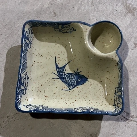 微瑕，不能明火，2个鱼