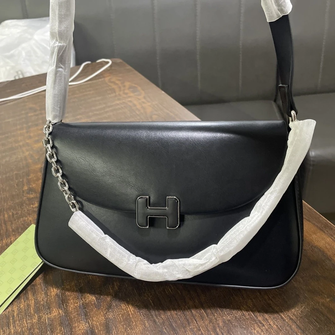 2100-高级小方包新款时尚法式复古单肩包百搭包