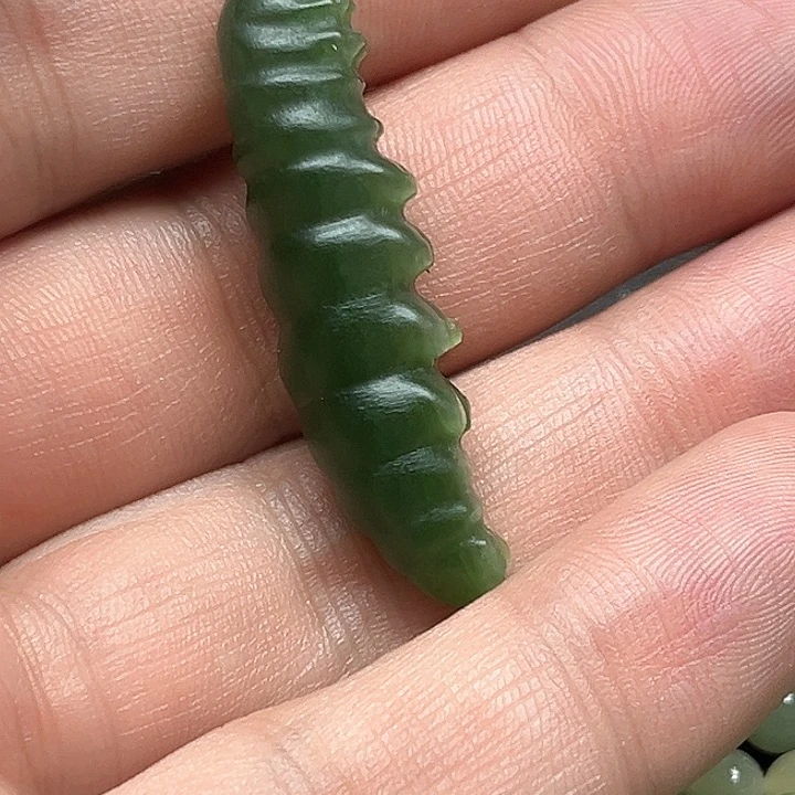 和田玉（碧玉）吊坠(不含链)未镶嵌