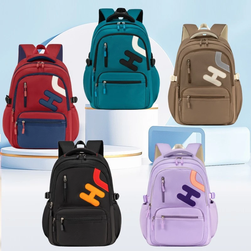 小学生书包123456一二三四五六年级减负护脊男女孩儿童双肩背包