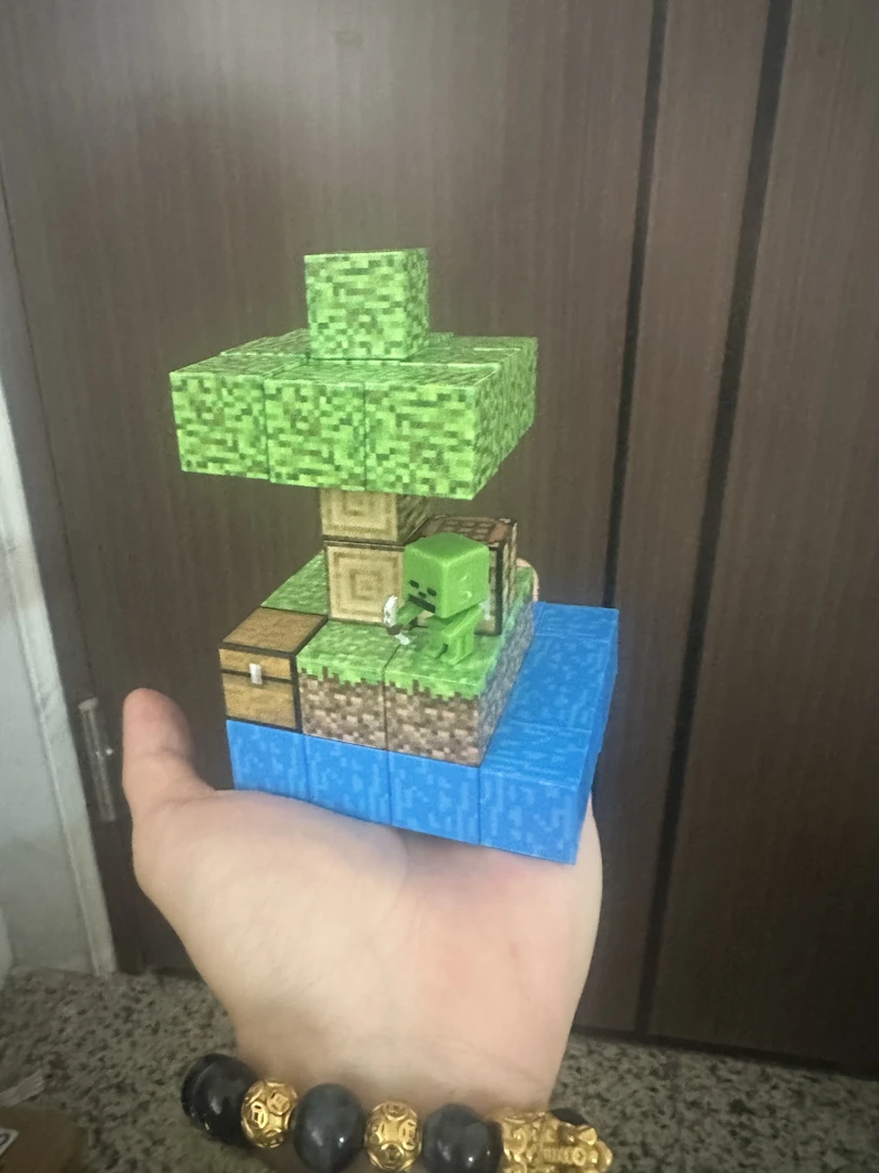 磁力方块积木拼图益智玩具礼物3到6岁磁吸拼装