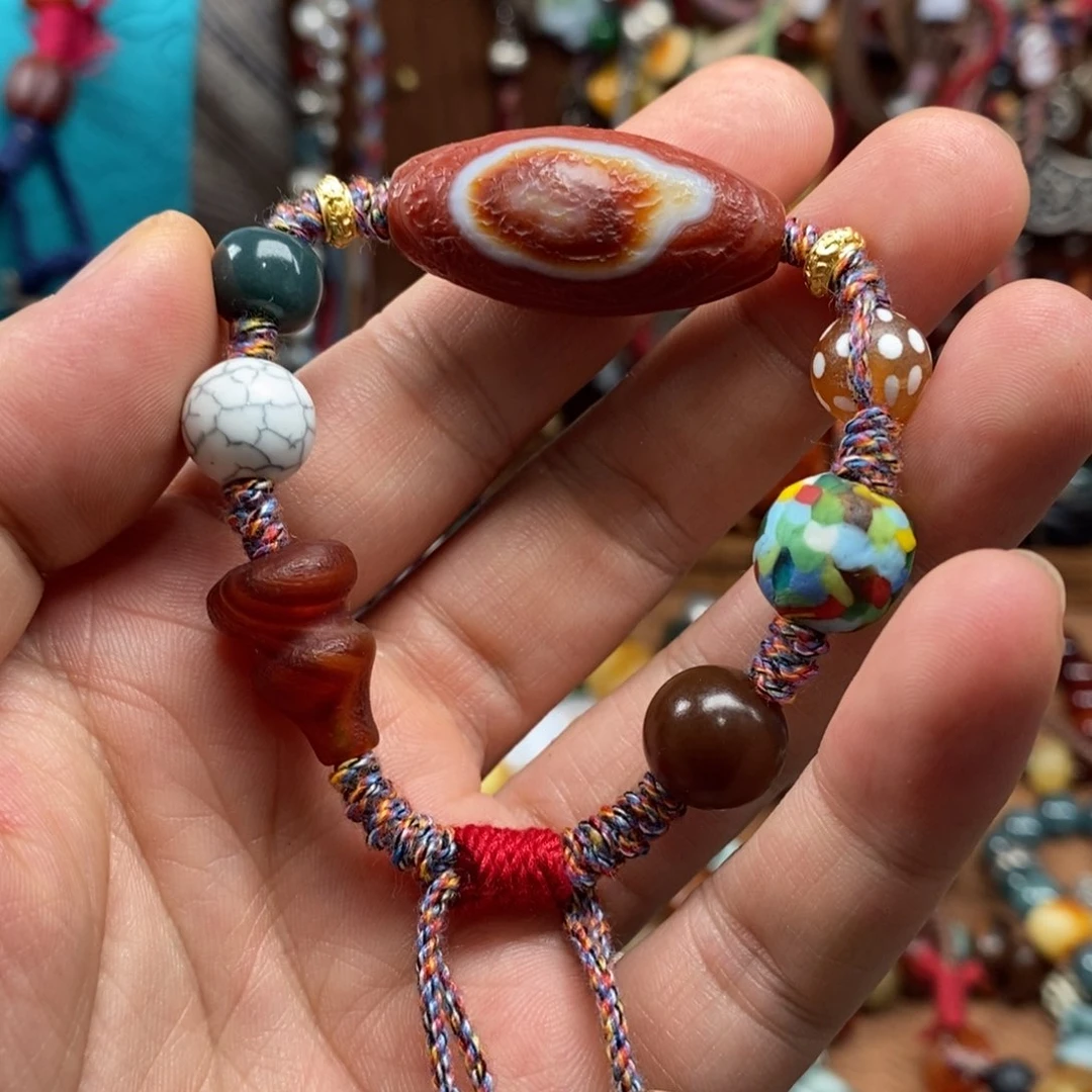 玛瑙/玉髓手链未镶嵌