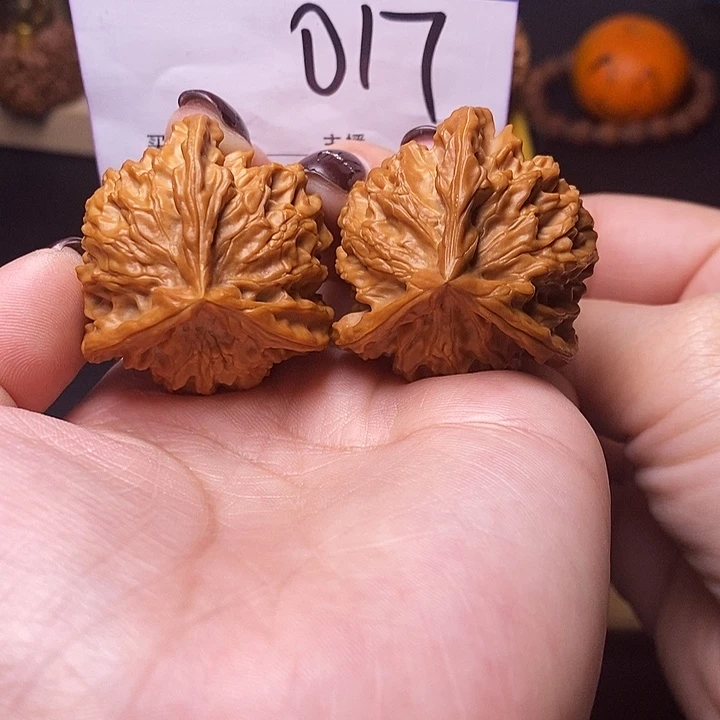 吊坠桃核文玩核桃盘山三棱39微修n