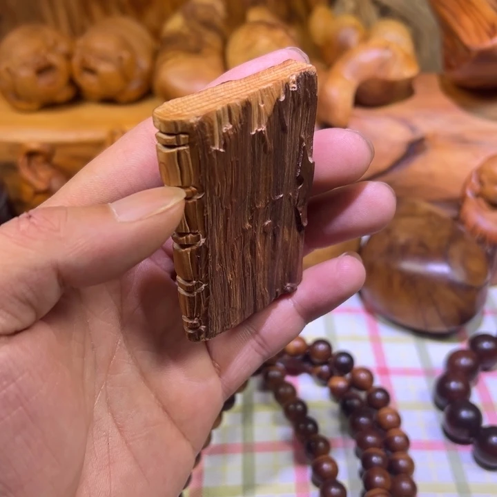 柏木（崖柏）陈化老料手串把件