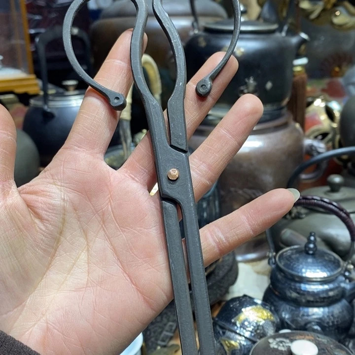 蜜安罐瓷香炉锡茶则