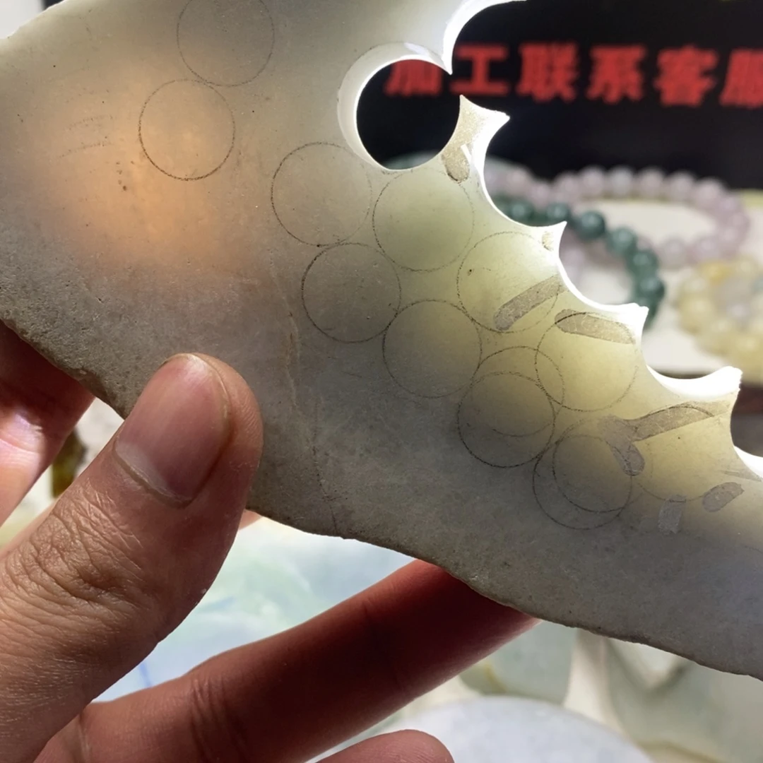 翡翠散珠天然缅甸翡翠a货1