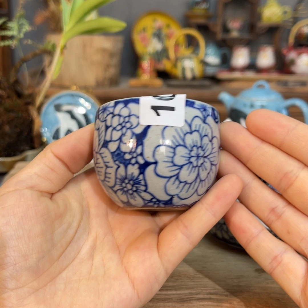 ****葭壶素浅陶瓷手工手绘