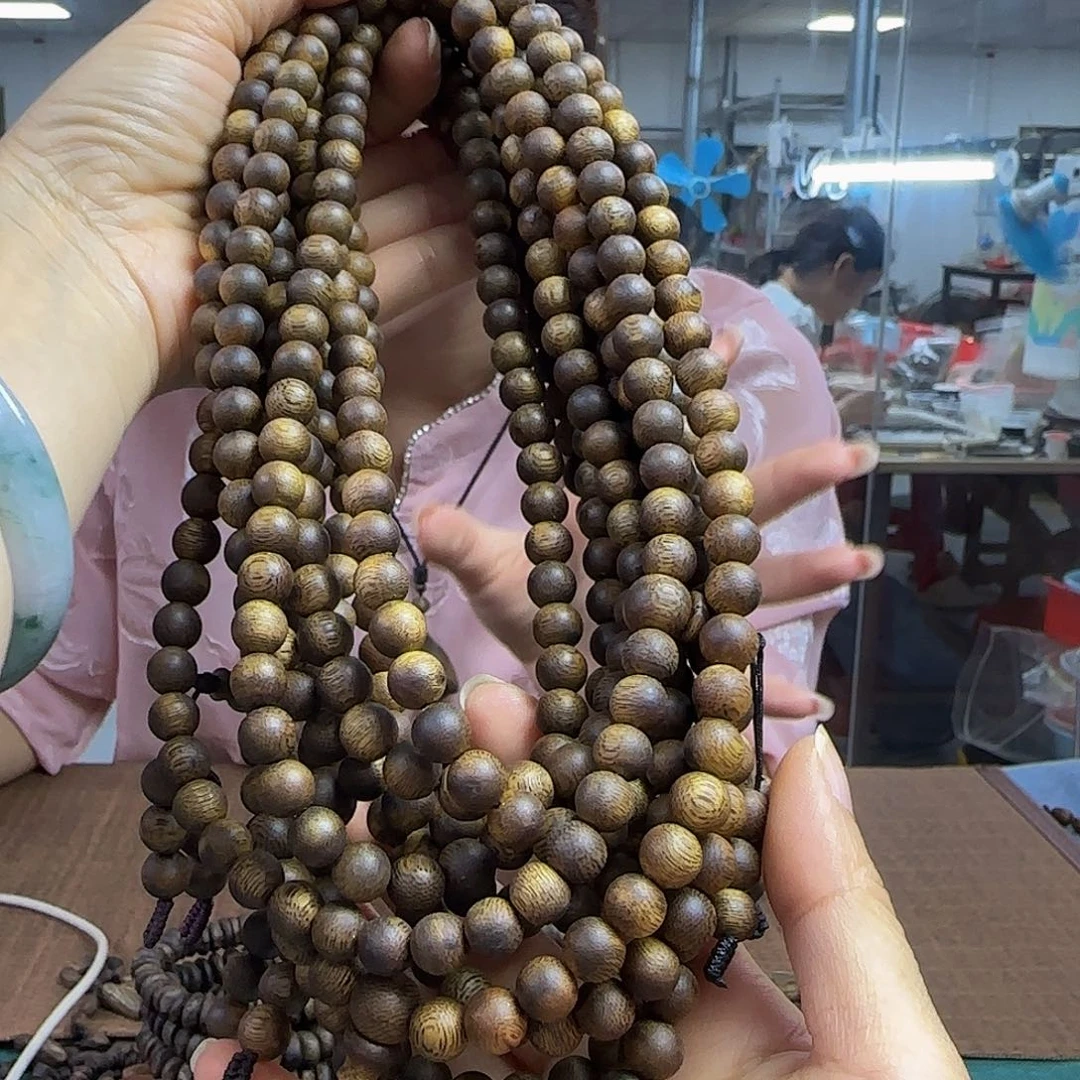 沉香手串多样性发货1条高货海南白棋999823
