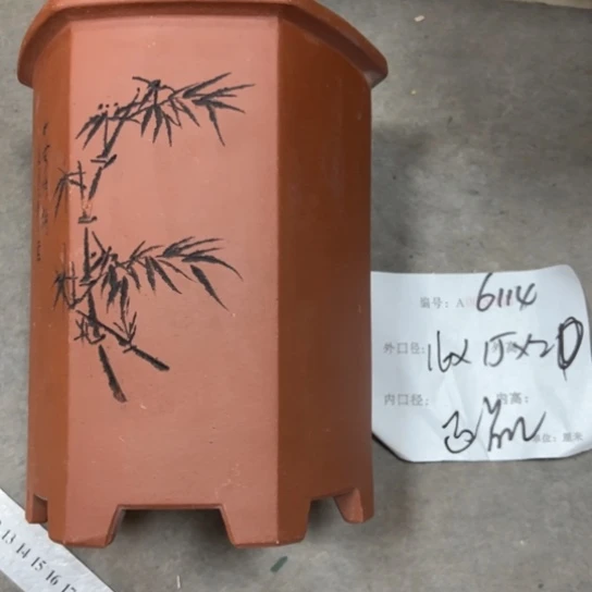 紫砂花盆花卉工艺