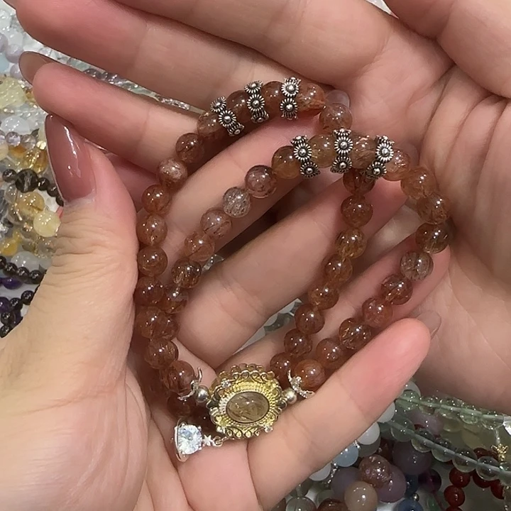 未镶嵌手串水晶天然