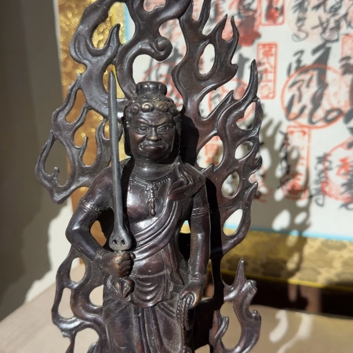 铜中古工艺品，摆件