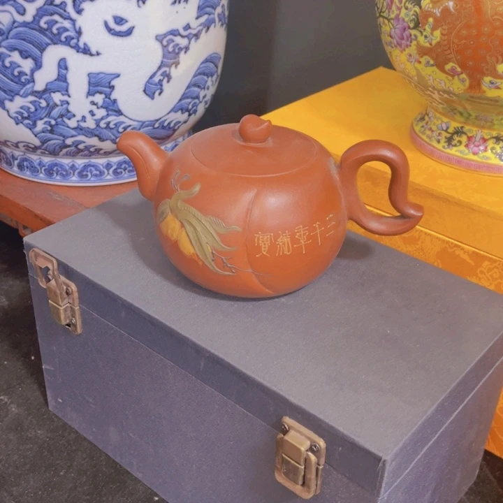 摆件瓷器瓷板画紫砂壶