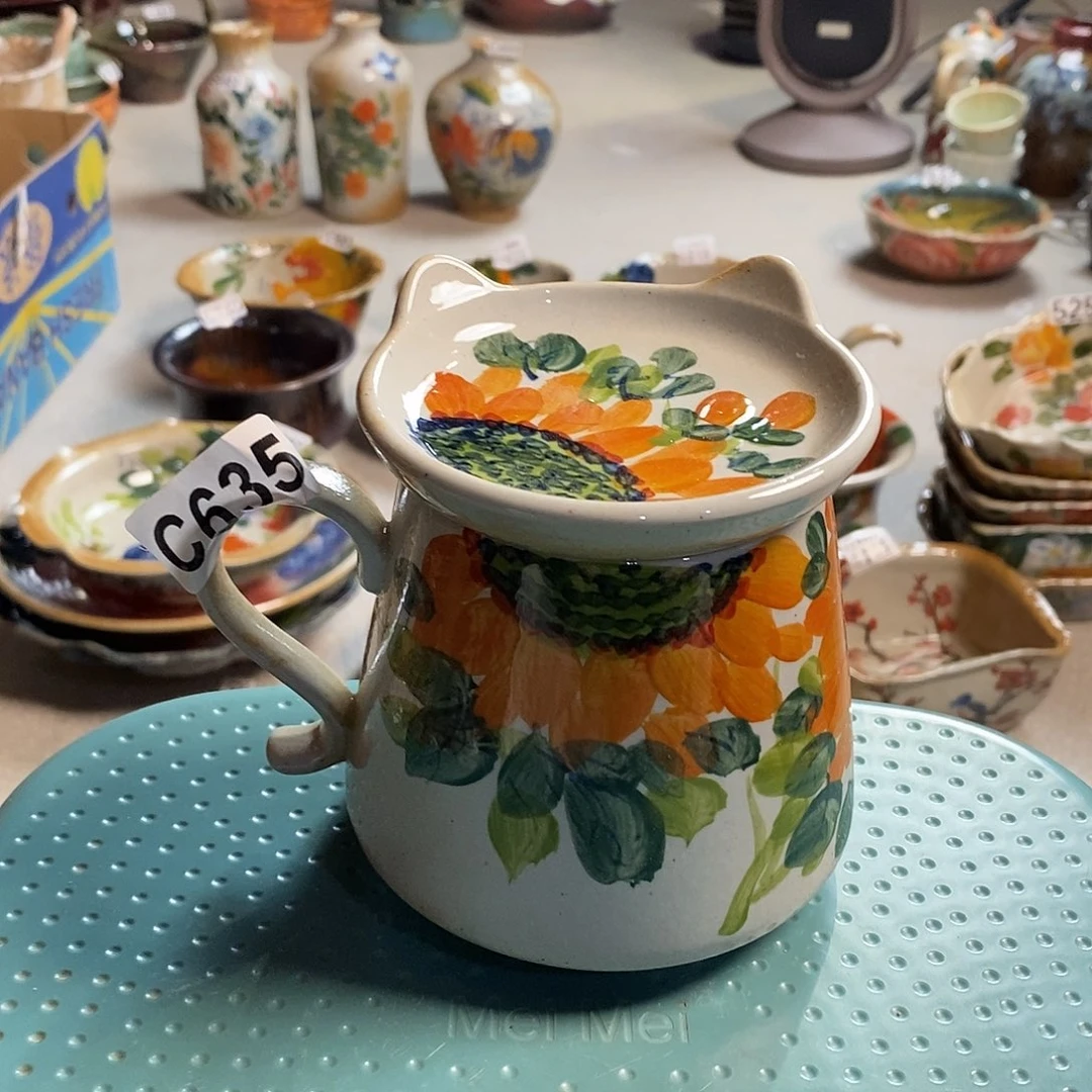 瓷片635，手工制作的