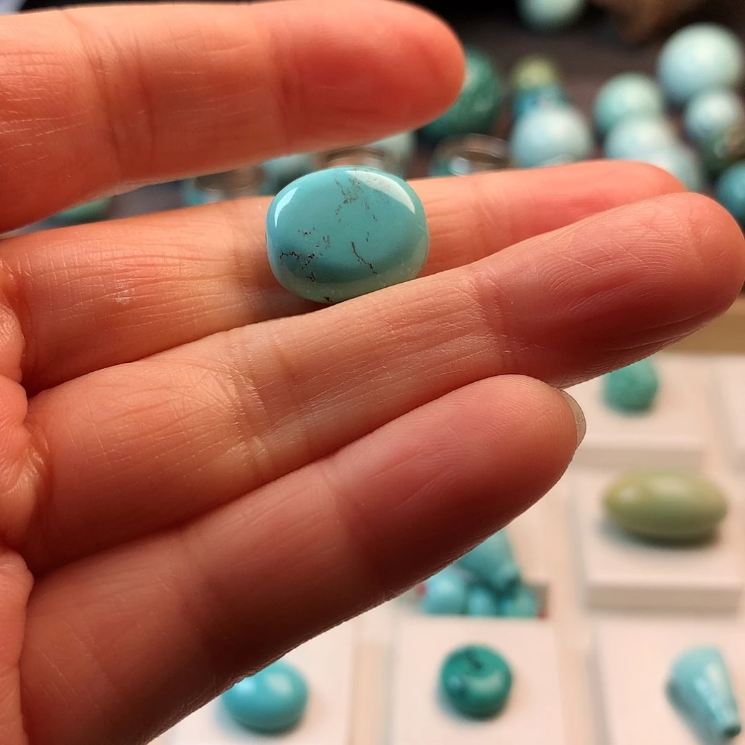 绿松石配饰未镶嵌