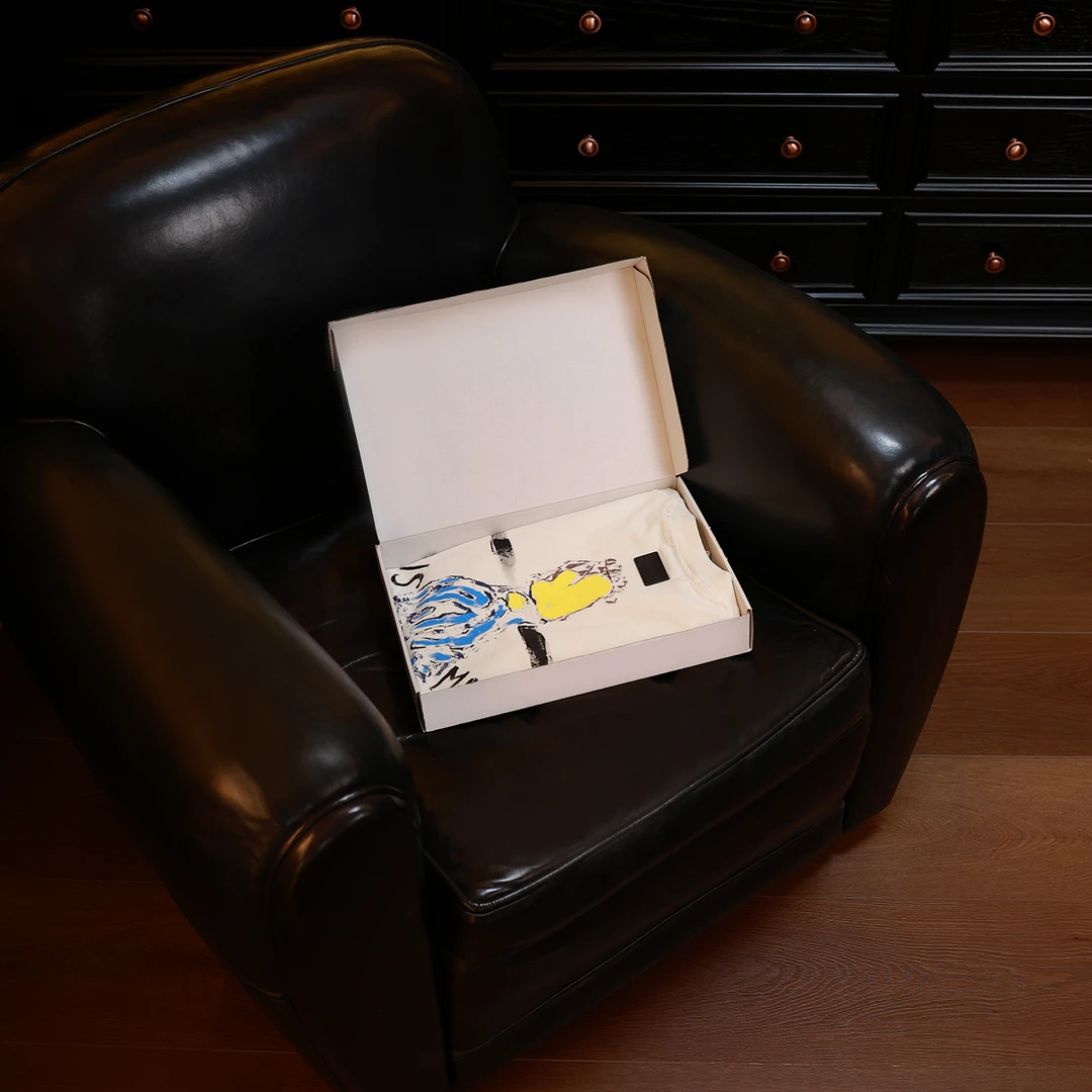 【李昂】西人像休闲时尚重磅纯棉百搭休闲短袖T桖-KLX-TX66172