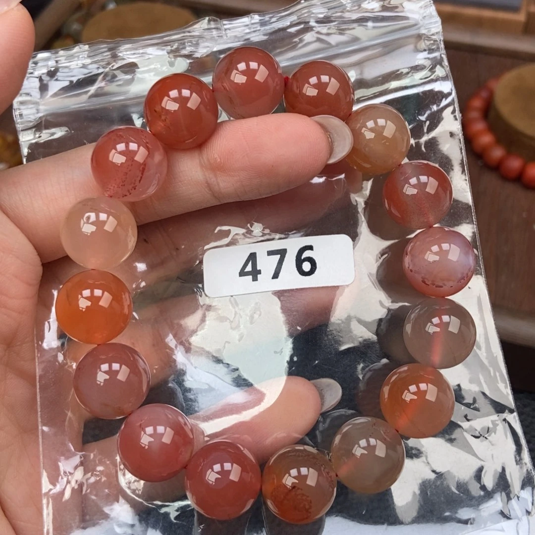 南红玛瑙未镶嵌手链