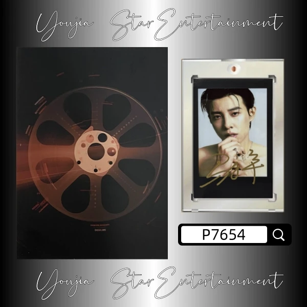 P7654【马小宇】正品拍立得照片 黑边边框