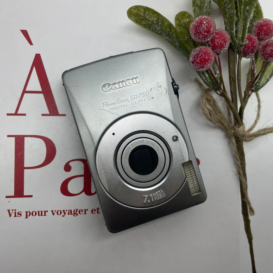 95新 Canon/佳能 SD750 710万像素 3倍光学变焦no退no换 (屏老化）