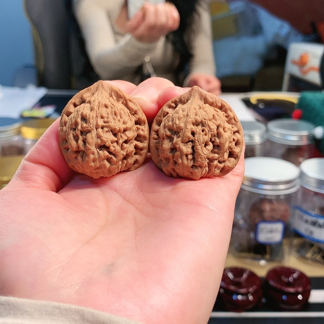 【闪购商品】吊坠文玩核桃静**儿官帽手捻