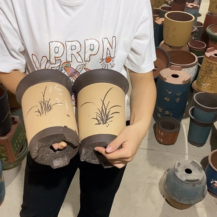 花盆紫砂紫砂花盆