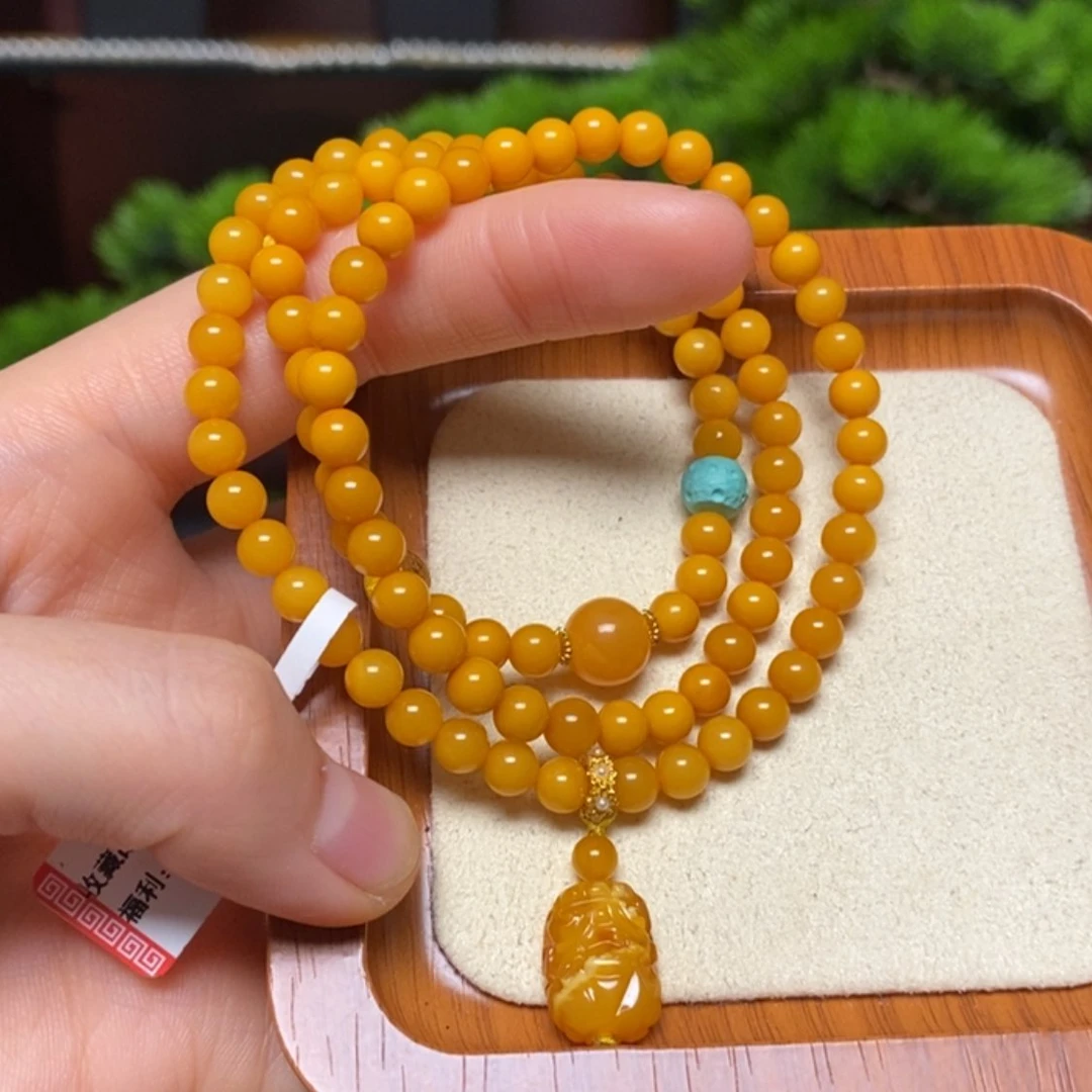 【闪购商品】手链蜜蜡未镶嵌手串