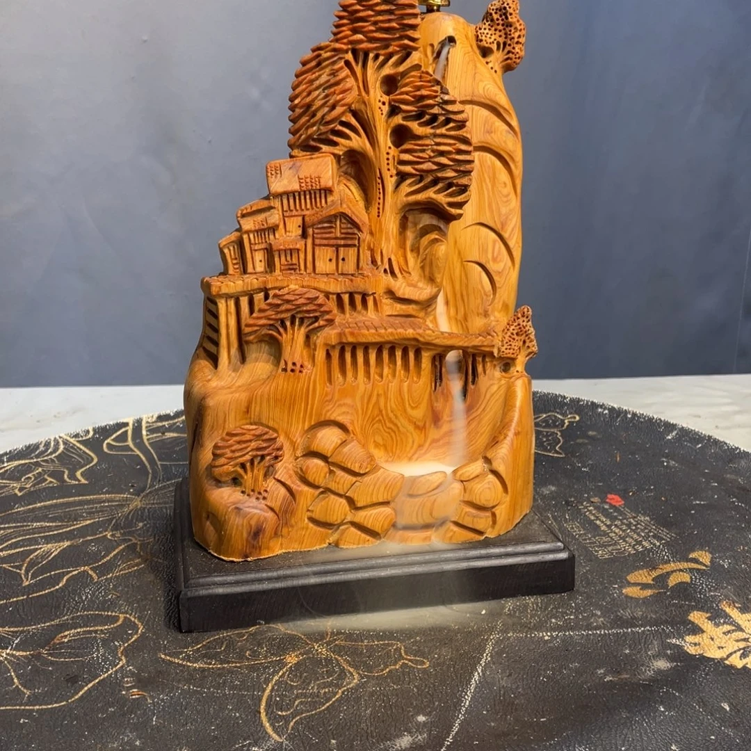 柏木（崖柏）红油崖柏山水