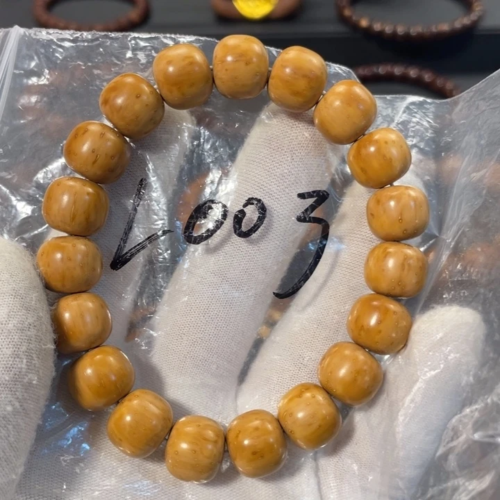 紫金鼠手串13×11实心黄皮老型L003